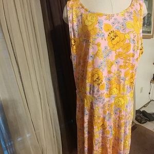 Tank dress with pockets